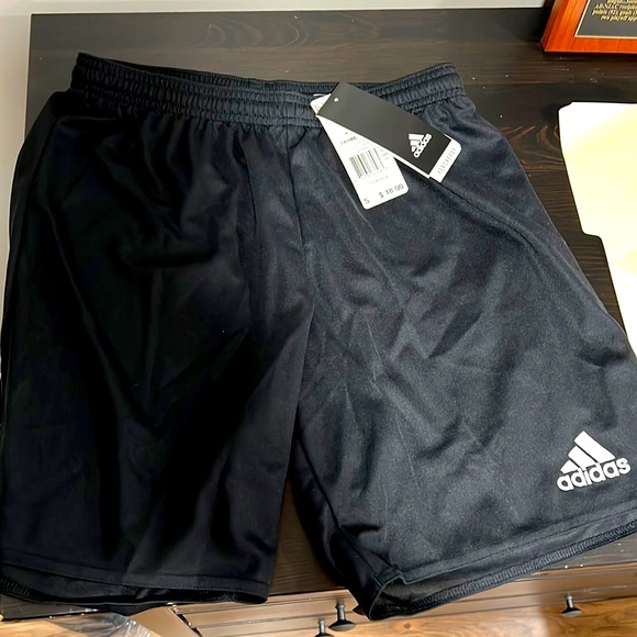 Black Mens Adidas Parma 6 Soccer Short 